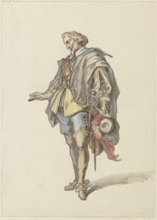 Wallenstein costume, c1820-1850. Creator: Ferdinand Fellner.