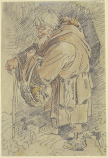 A monk, c1852-1900. Creator: Wilhelm Busch.