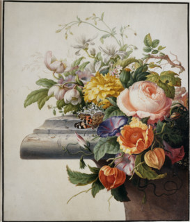 Bouquet of Flowers, 1700. Creator: Herman Henstenburgh.
