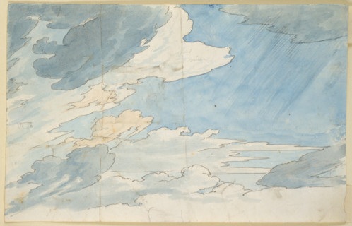 Cloud Study, c1816-1817. Creator: Carl Philipp Fohr.