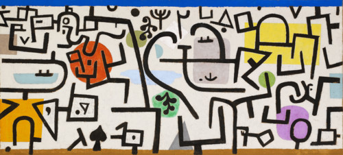 Rich Harbour, (A picture of a journey), 1938. Creator: Paul Klee.