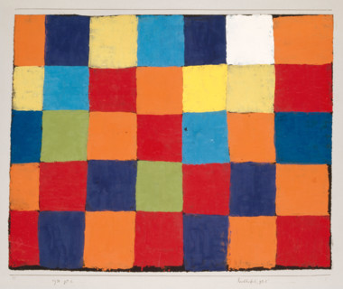 Colour Table "Qu 1", 1930. Creator: Paul Klee.