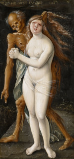 Death and the Maiden (Baldung), 1517. Creator: Hans Baldung.