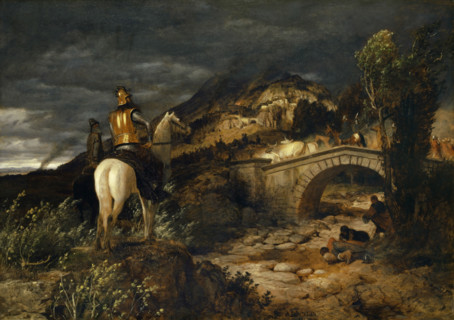 The March of the Goths, 1881. Creator: Arnold Bocklin.