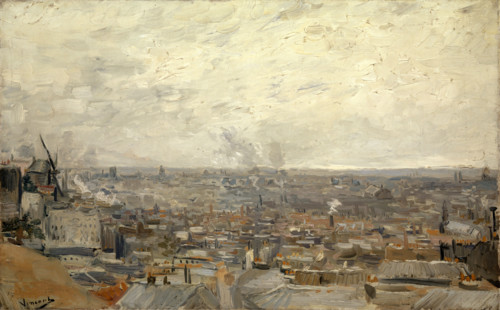 View of Paris from Montmartre, 1886. Creator: Vincent van Gogh.