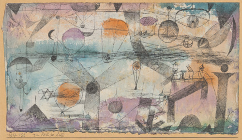 In the Realm of Air, 1917. Creator: Paul Klee.