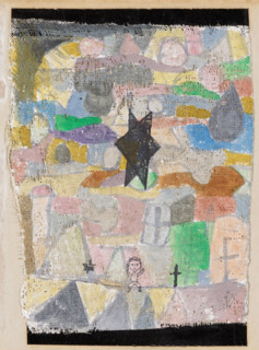 Under a Black Star, 1918. Creator: Paul Klee.