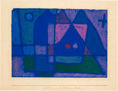 A small room in Venice, 1933. Creator: Paul Klee.