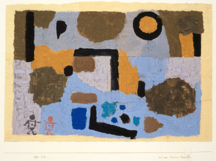 With the two lost ones, 1938. Creator: Paul Klee.