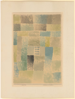 First House of a Settlement, 1926. Creator: Paul Klee.
