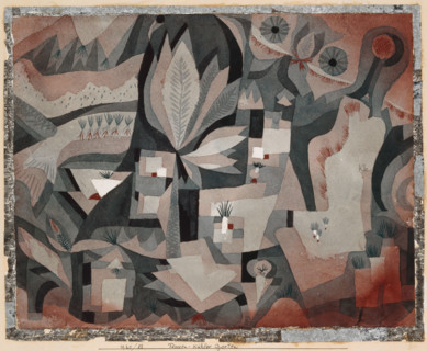 Dry-Cool Garden, 1921. Creator: Paul Klee.