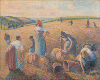 The Gleaners, 1889. Creator: Camille Pissarro.