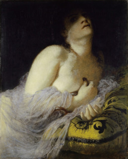 The Death of Cleopatra, 1872. Creator: Arnold Bocklin.
