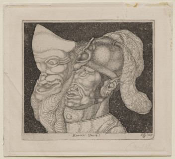 Comedian, (Invention 4), 1904. Creator: Paul Klee.