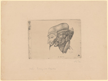 The Comedian, 1903. Creator: Paul Klee.