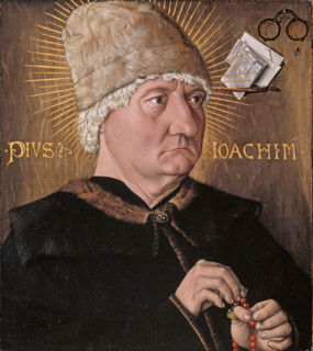 Portrait of an old man (Pius Joachim), 1475. Creator: Master of the Mornauer Portrait.