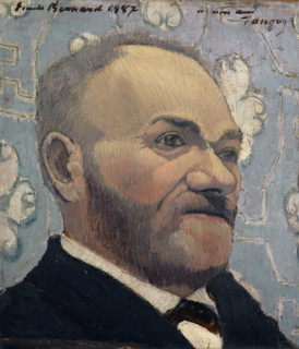 Portrait of Father Tanguy, 1887. Creator: Emile Bernard.