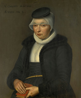 Portrait of Dorothea Wasserhuhn, Wife of Peter Ryff, 1625. Creator: Bartholomäus Sarburgh.