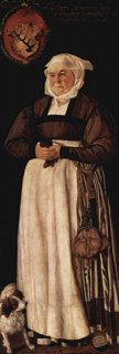 Portrait of Elsbeth Lochmann, wife of Jacob Schwytzer, 1564. Creator: Tobias Stimmer.