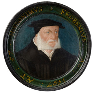 Capsule Portrait of Hieronymus Froben, 1557. Creator: Unknown.