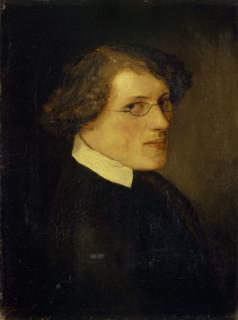 Portrait of Jakob Mähly, 1848. Creator: Arnold Bocklin.
