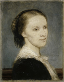 Portrait of Anna Elisabeth Burckhardt-Brenner, 1868-69. Creator: Arnold Bocklin.