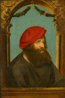 Portrait of Hans Herbst, (Herbster), 1516. Creator: Hans Holbein the Younger.