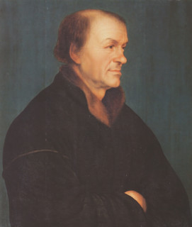 Portrait of Johann Froben, (1522), 1700. Creator: Unknown.