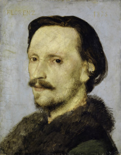 Portrait of Adolf Bayersdorfer, 1875. Creator: Arnold Bocklin.