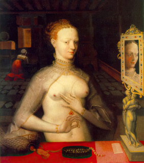 Portrait of a Lady, 1590. Creator: Fontainebleau School.