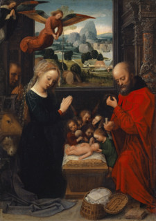 The Nativity, 1525. Creator: Adriaen Isenbrandt.