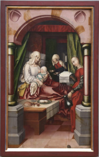 Birth of the Virgin, 1512. Creator: Hans Fries.