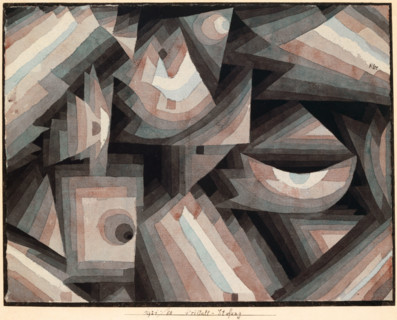 Crystal Gradation, 1921. Creator: Paul Klee.