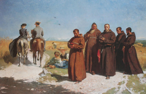 Asceticism and the Joy of Living, 1865. Creator: Frank Buchser.