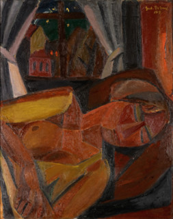 Sleeping woman, 1919. Creator: Gustave De Smet.