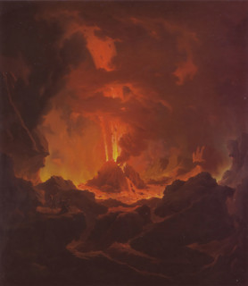 Eruption of Mount Vesuvius, 1796. Creator: Michael Wutky.