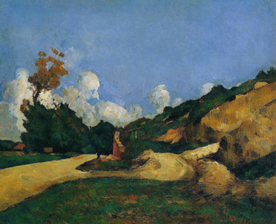The Country Road, c1871. Creator: Paul Cezanne.