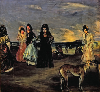 'Four Women by the Sea', c1899.  Creator: Ignacio Zuloaga.