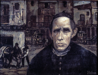 'The village priest', 1923. Creator: José Gutiérrez Solana.