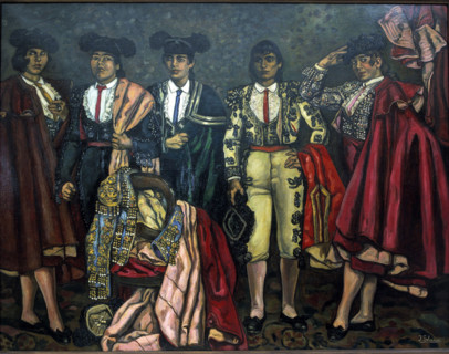 'Las senoritas toreras', 1933.  Creator: José Gutiérrez Solana.