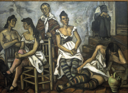 'La casa del arrabal', 1934.  Creator: José Gutiérrez Solana.