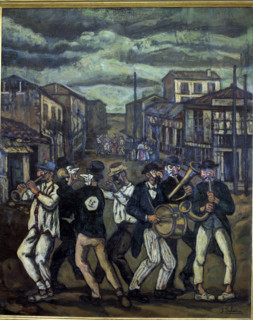 Murga Cadiz, 1935. Creator: José Gutiérrez Solana.