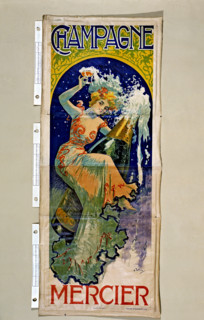 Poster advertising Mercier Champagne, c1896.  Creator: Antonio Utrillo.