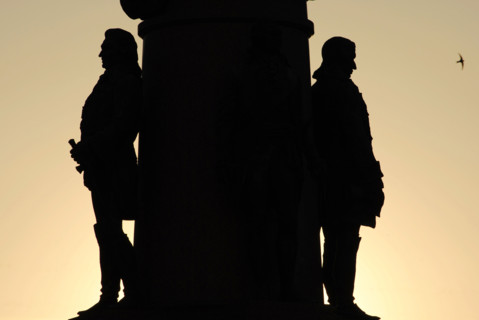 Monument to the founders of Odessa, Ekaterininskaya Square, Odessa, Ukraine, 2011.  Creator: LTL.