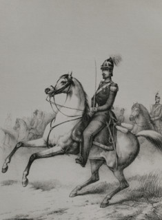 Frederick I, (1826-1907), Grand Duke of Baden, (1856-1907), 1852.  Creator: J.J. Martinez.