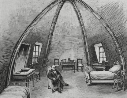 Prison of Prince Napoleon Joseph Charles Bonaparte at the Conciergerie (Paris, France), 1883.  Creator: Unknown.