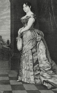 Natalie of Serbia, (1859-1941), Queen of Serbia (1882-1889) as the wife of the king Milan I, 1883. Creator: Unknown.