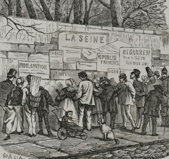 Franco-Prussian War (1870-1871): Siege of Paris (19 September 1870 to 28 January 1871), 1870. Creator: Joaquín Sierra y Ponzano.