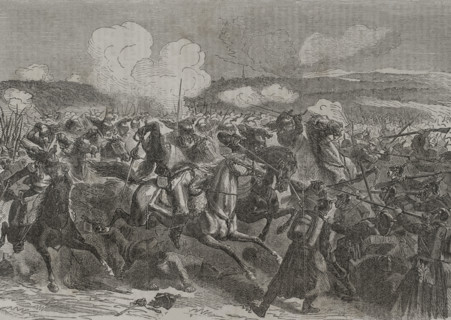 Franco-Prussian War (1870-1871): Battle of Wörth, 6 August 1870, (1870).  Creator: Unknown.