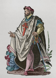 Knight of the Order of Santiago, 1585, (1877).  Creator: Unknown.